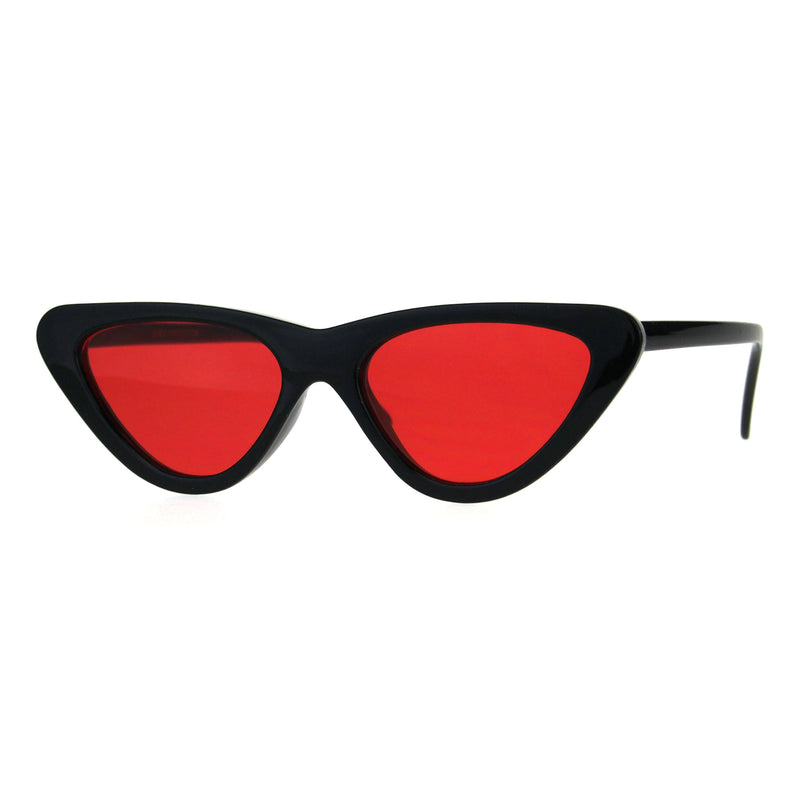 Pop Color Retro Vintage Style Cat Eye Womens Plastic Sunglasses