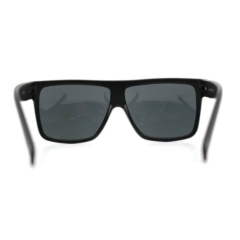 Kush Large Squared Flat Top Mobster Gangster Sunglasses