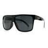 Kush Large Squared Flat Top Mobster Gangster Sunglasses