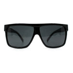 Kush Large Squared Flat Top Mobster Gangster Sunglasses