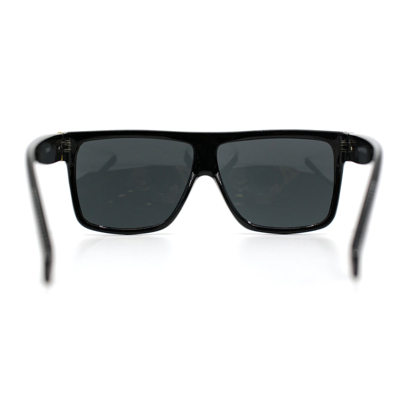 Kush Large Squared Flat Top Mobster Gangster Sunglasses