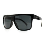 Kush Large Squared Flat Top Mobster Gangster Sunglasses