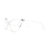 Classy Iconic Gothic Cat Eye Clear Lens Plastic Eye Glasses