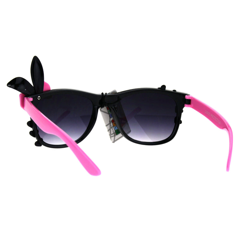 Kids Girls Child Size Bow Bunny Ear Horned Sunglasses