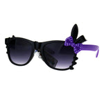 Kids Girls Child Size Bow Bunny Ear Horned Sunglasses