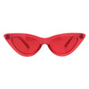 Girls Kid Size Gothic Cat Eye Pimp Color Lens Plastic Sunglasses