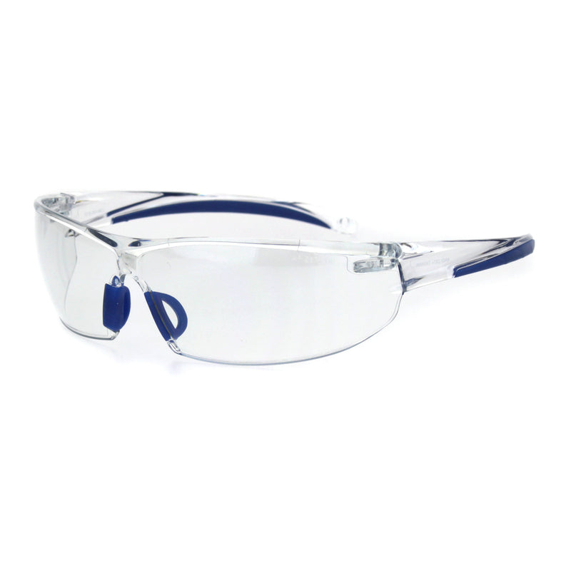 ANSI Z87.1 Wrap Around Mens Shatterproof Safety Glasses