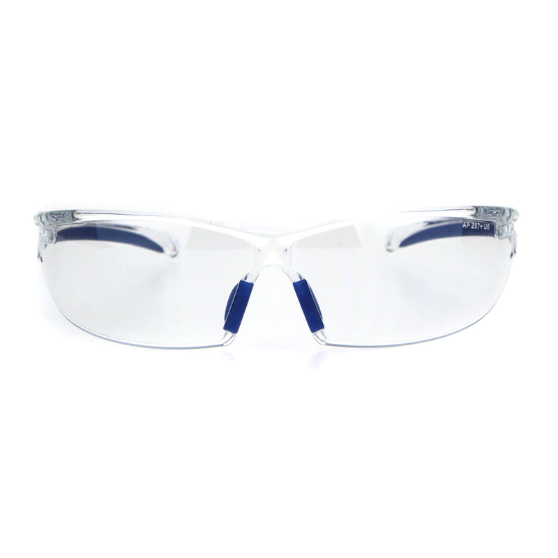 ANSI Z87.1 Wrap Around Mens Shatterproof Safety Glasses