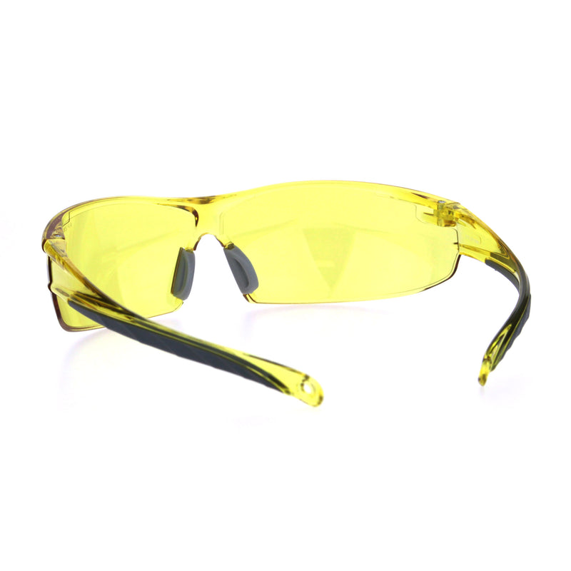 ANSI Z87.1 Wrap Around Mens Shatterproof Safety Glasses